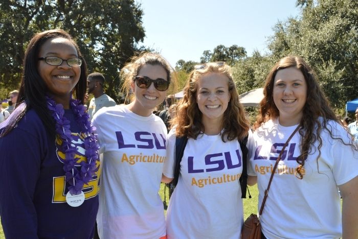 LSU ag first-year students