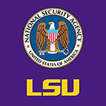 NSA and LSU logos