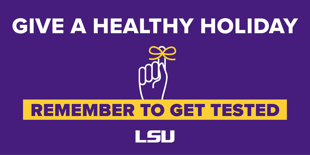Give a Healthy Holiday, Remember to Get Tested
