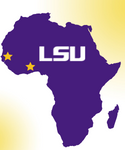 LSU logo in Africa image