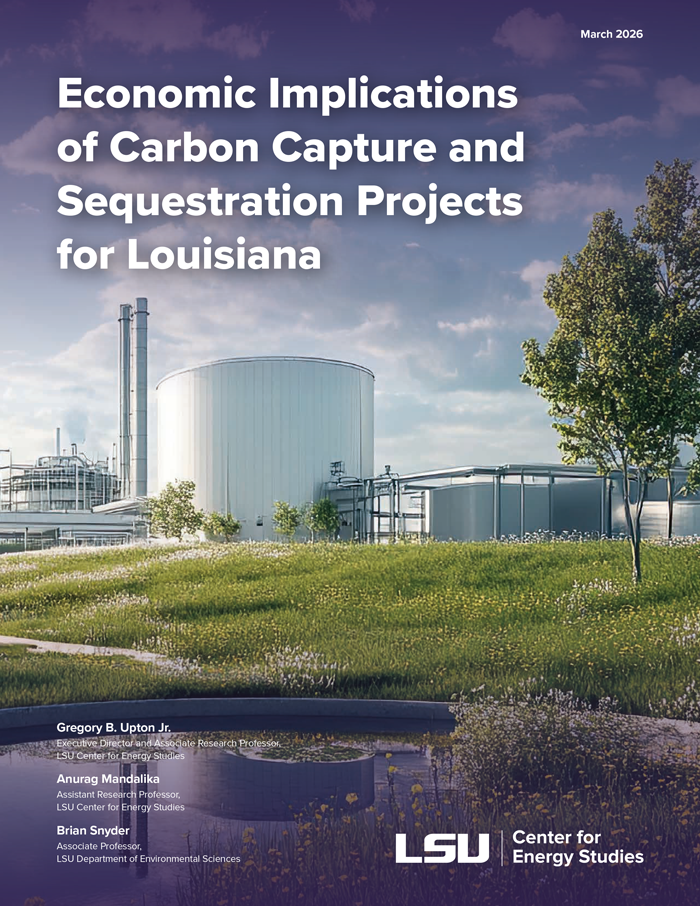 Economic Implications of Carbon Capture and Sequestration Projects for Louisiana