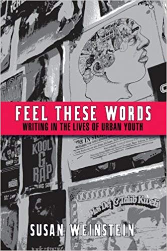 photo of book cover Feel These Words by Susan Weinstein