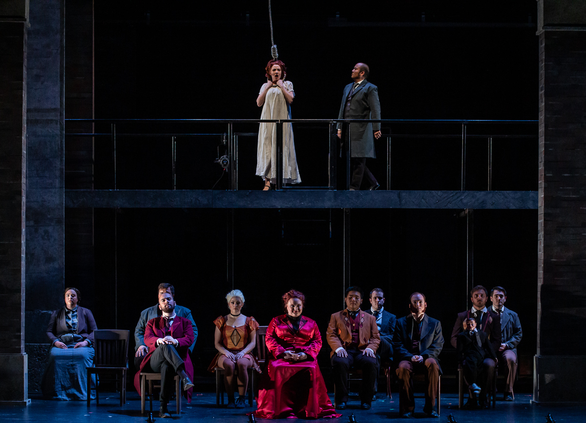 opera singer on stage