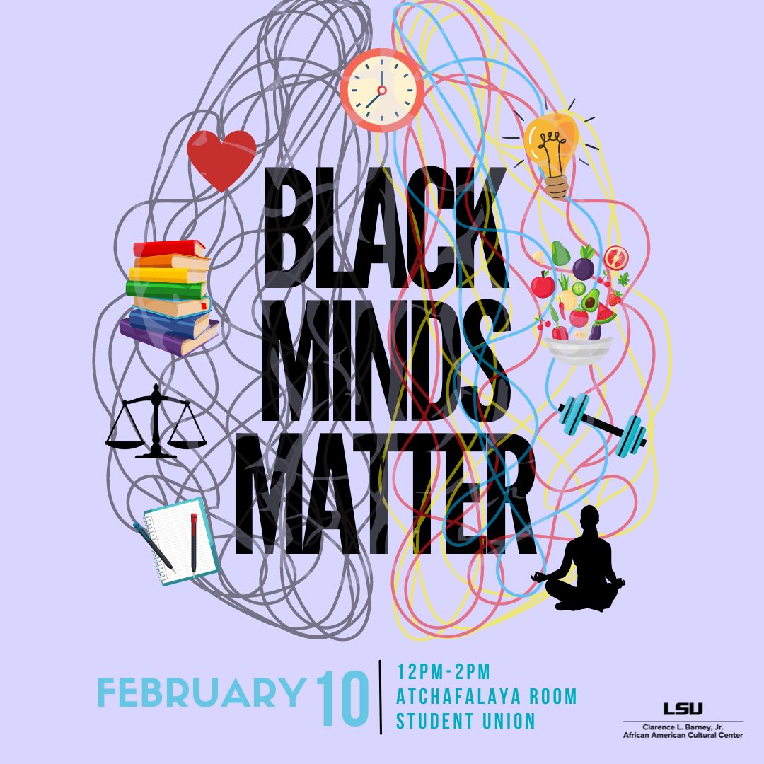 black minds matter flyer