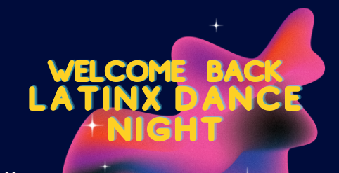 Welcome Back Dance Night on colorful neon background 