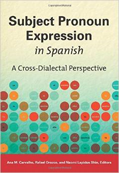 Subject Pronoun Expression in Spanish book cover