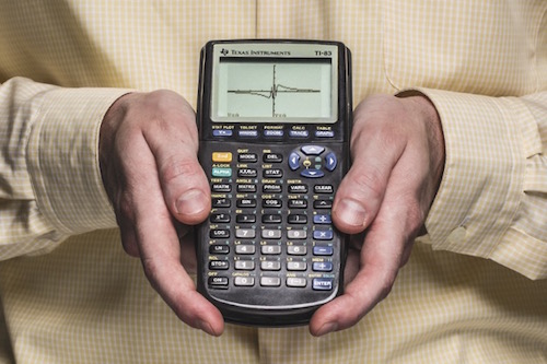 Photo of calculator