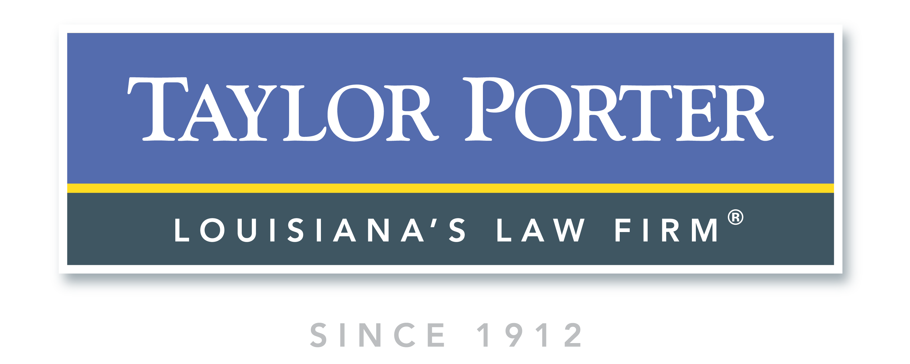 logo for taylor porter law firm