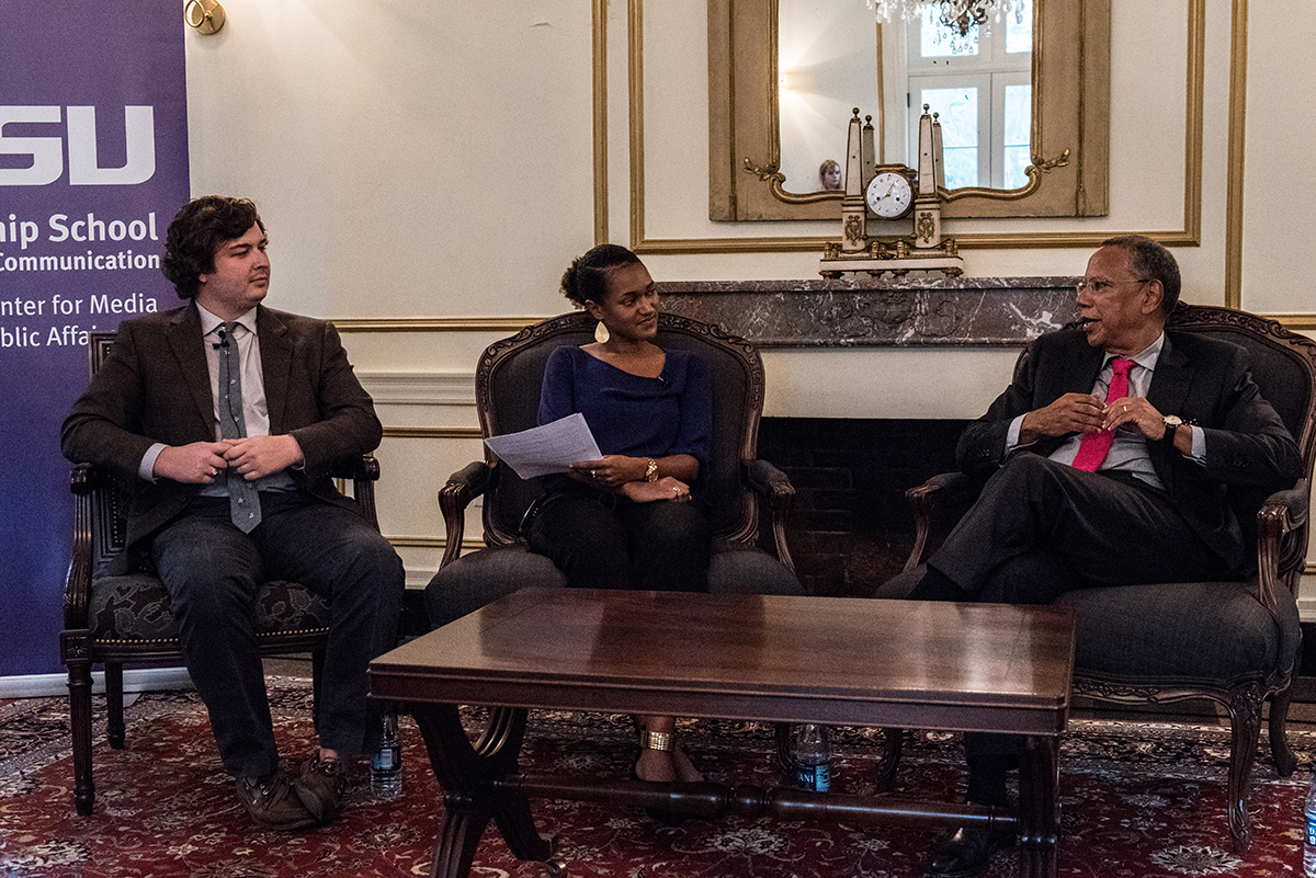 LSU Students interview NYT Executive Editor Dean Baquet