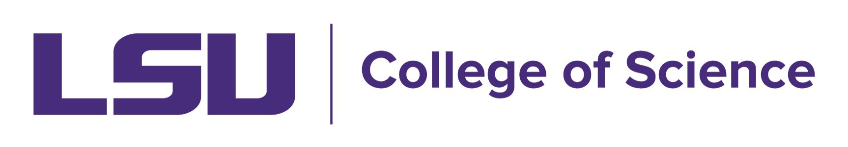 LSU College of Science main logo horizontal