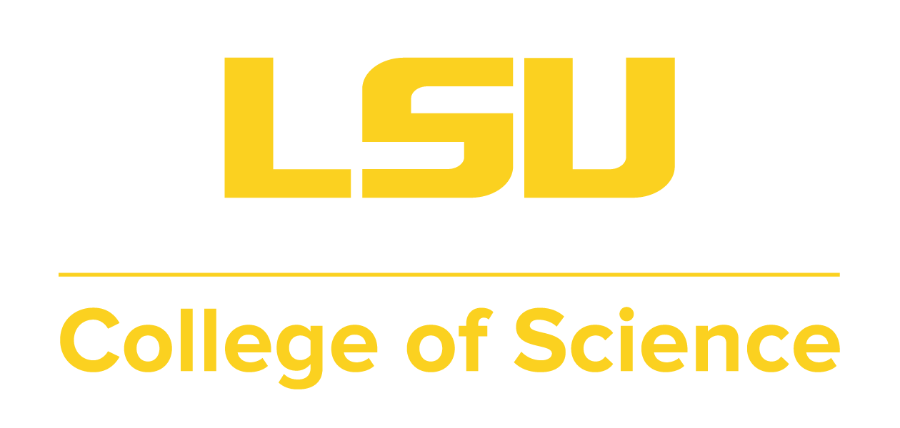 LSU College of Science logo bright gold
