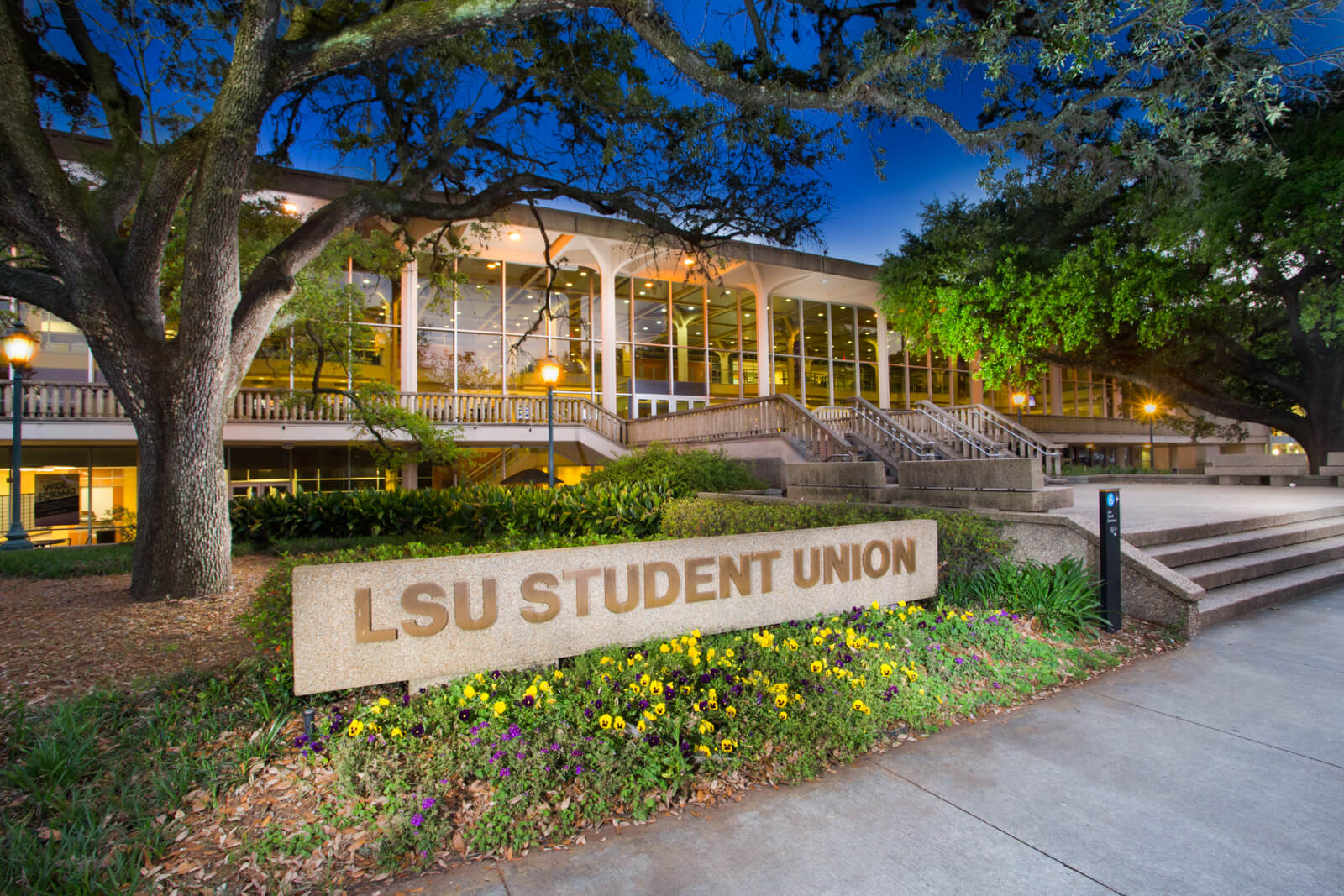 LSU Student Union Sign