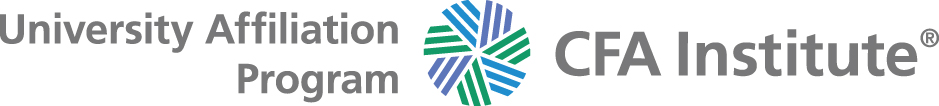 CFA Institute logo with blue and gree burst symbol