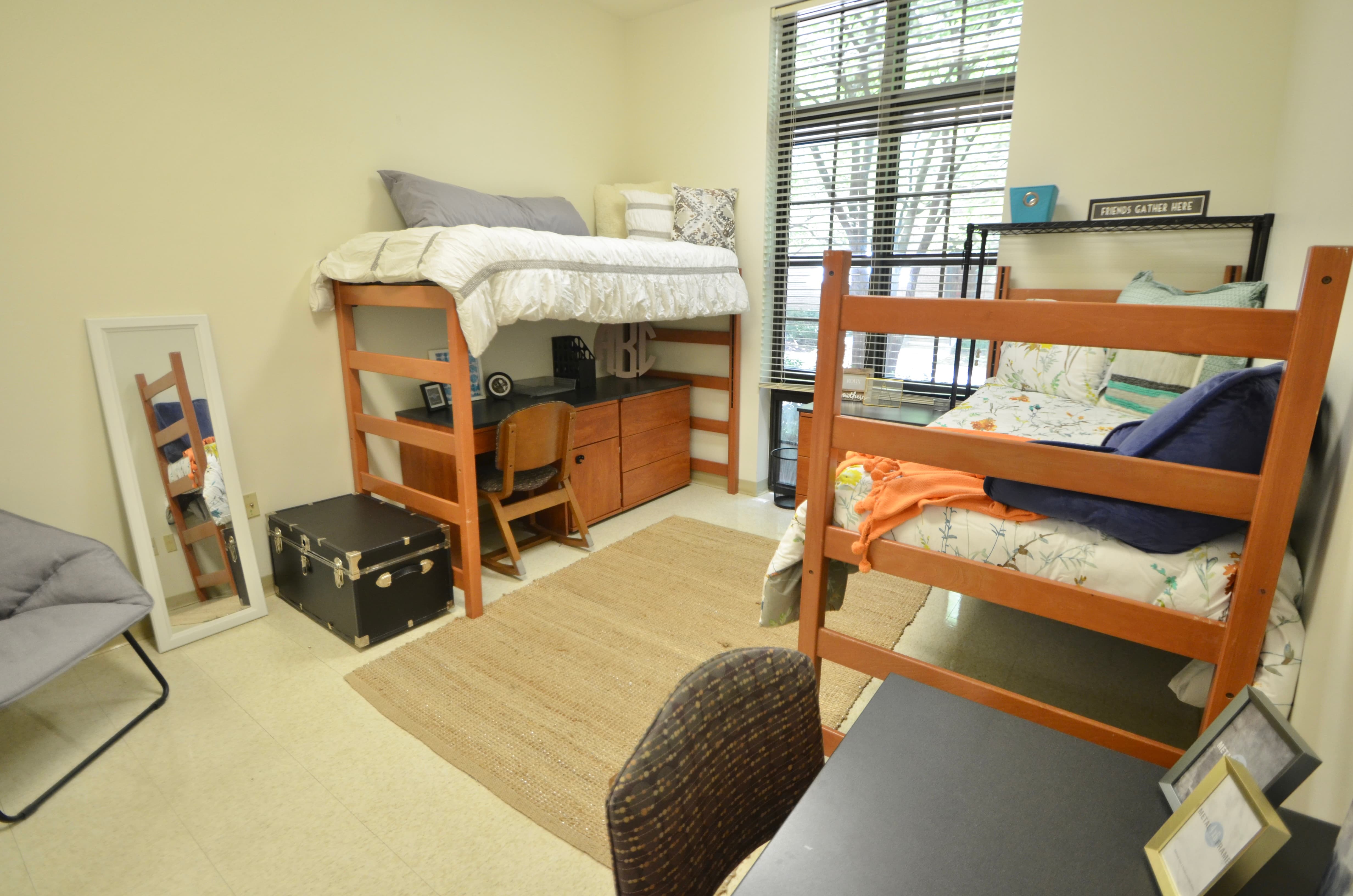 BRC room with bunk beds