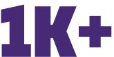 1K+