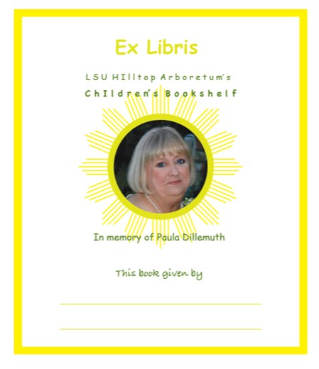 book plate with Paula Dillemuth's picture