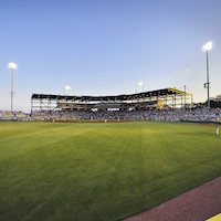 Turf at Alex Box Stadium is managed by students.
